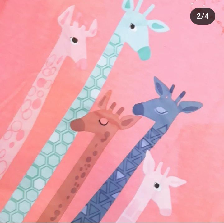 تیشرت طرح زرافه