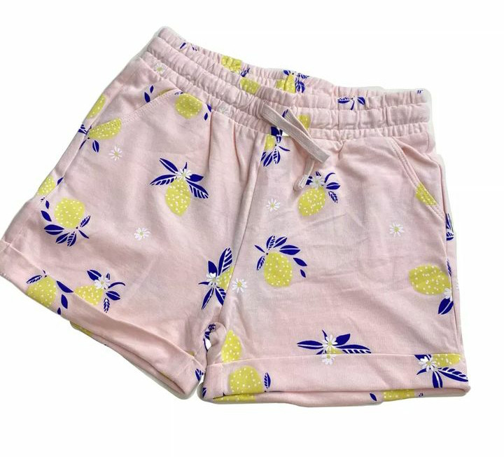 شلوارک جنس کتان طرح گل