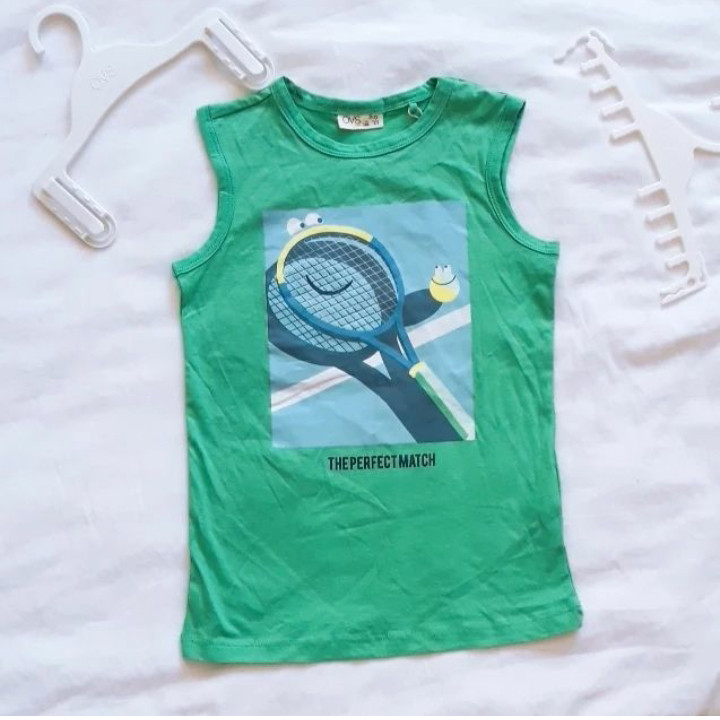 آستین حلقه ای اورجینال ایتالیا طرح تنیس خاکی