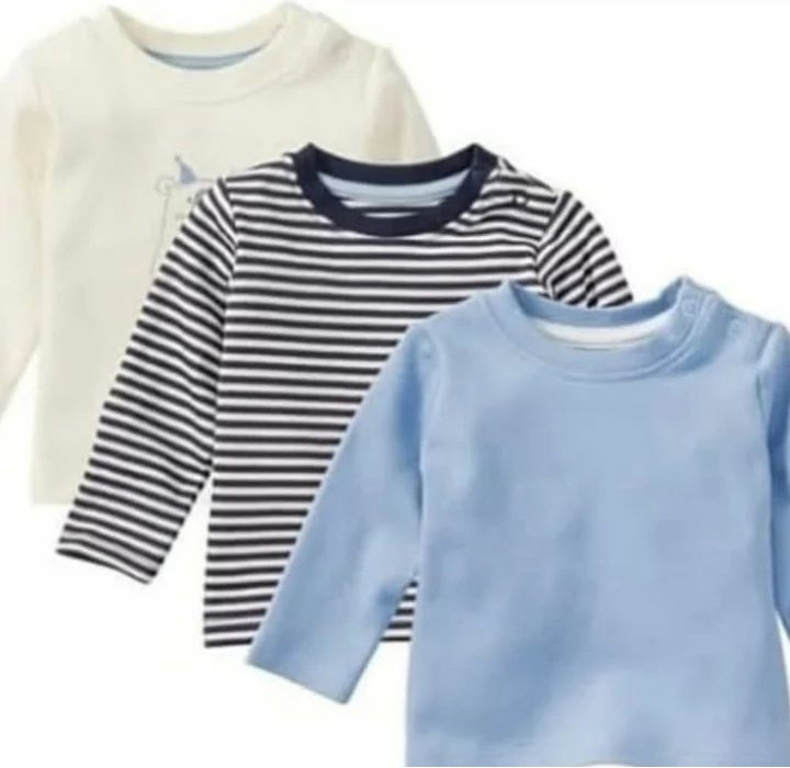 پک 3 تایی بلوز نخی نوزادی 6 تا 12 ماهه