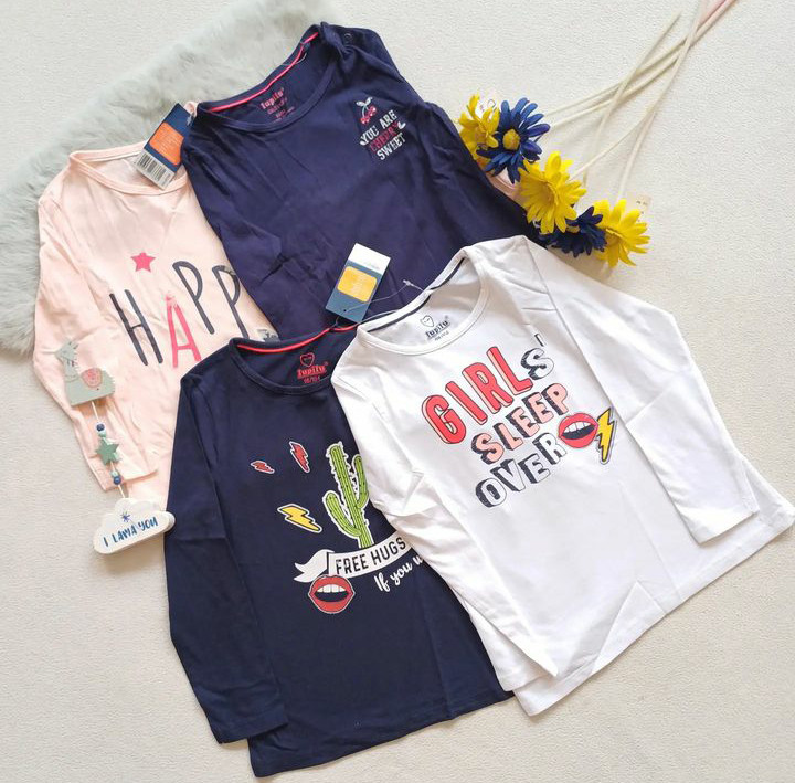 بلوز دخترانه اسپرت