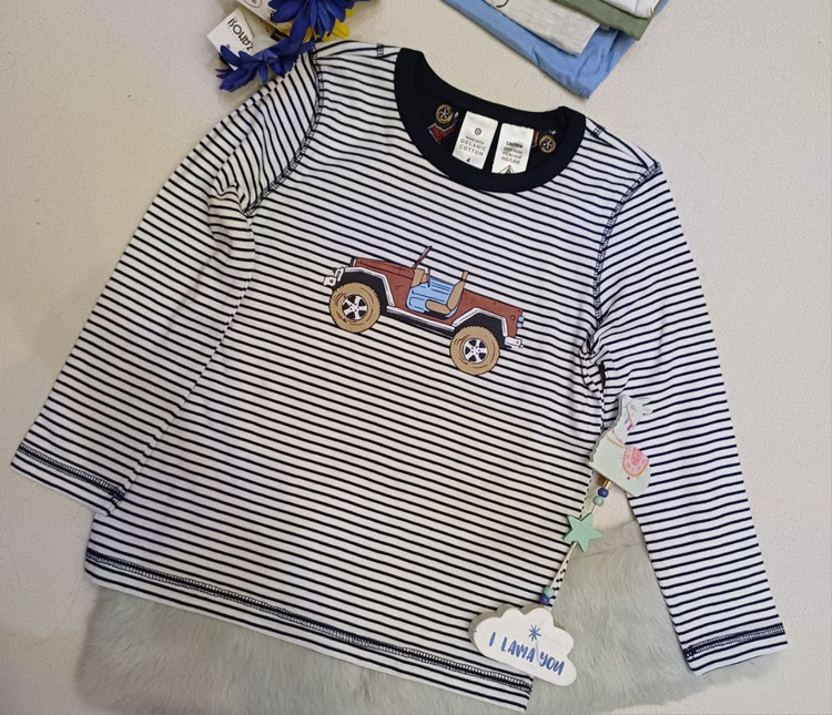 بلوز آستین بلند بچه گانه پسرانه