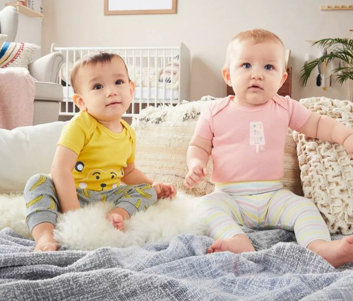 پک دو عددی شلوار نوزادی