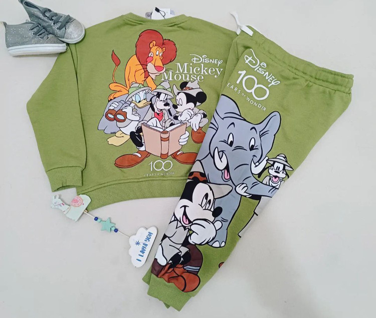 بلوز شلوار میکی موس