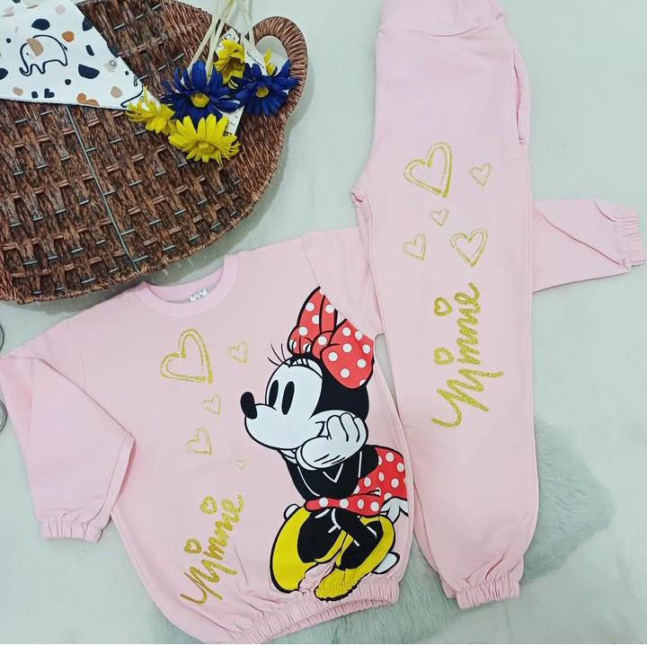 بلوز شلوار دخترانه مینی موس