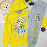 ست هودی و شلوار دخترانه