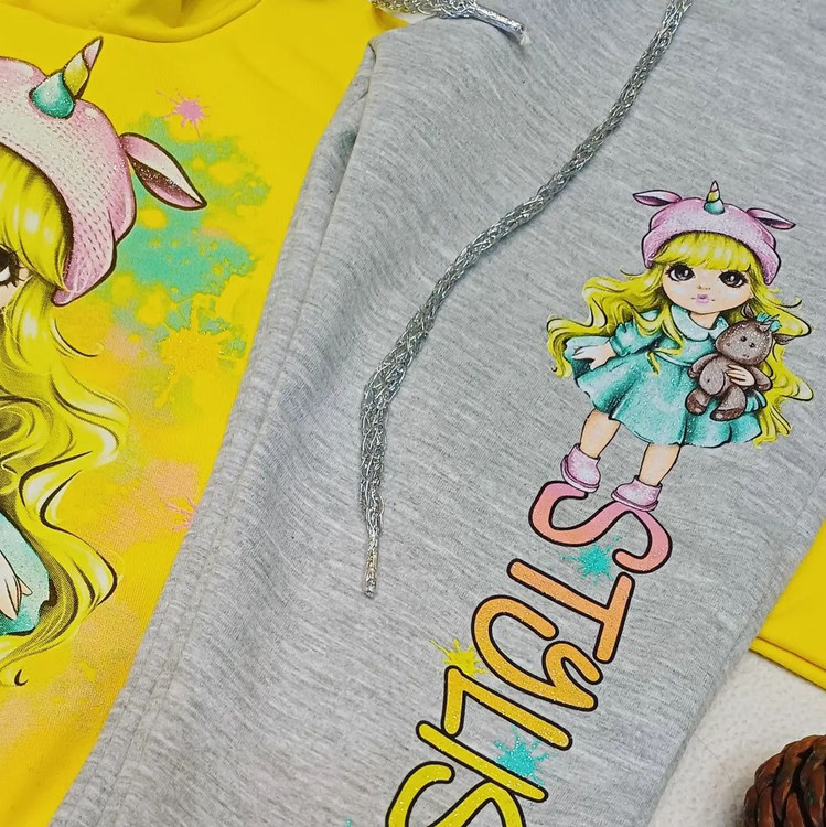 هودی شلوار دخترانه بچه گانه