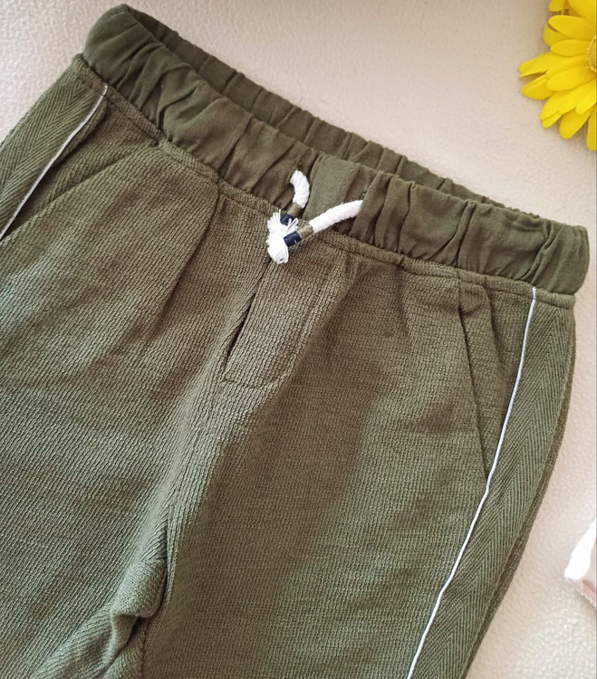 شلوار نوزادی کتان