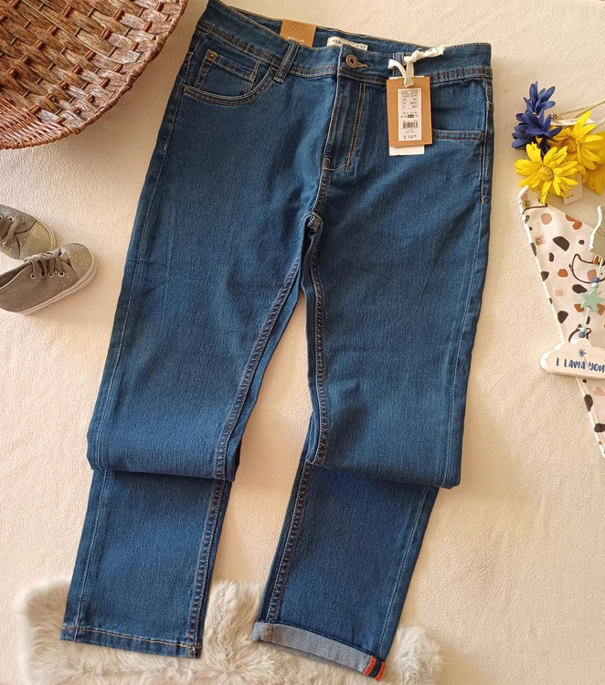 شلوار جین زاپ دار پسرانه