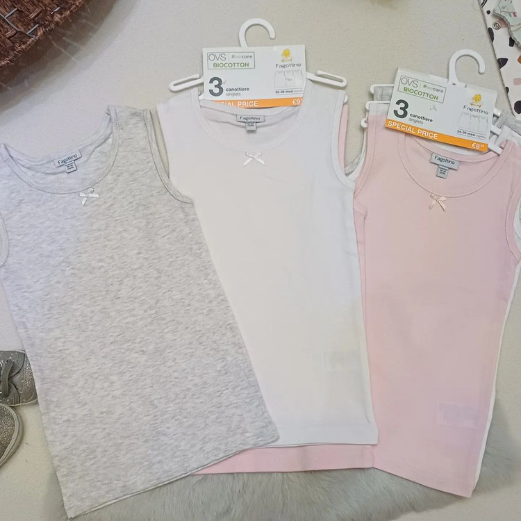 زیر پوش دخترانه نوزادی