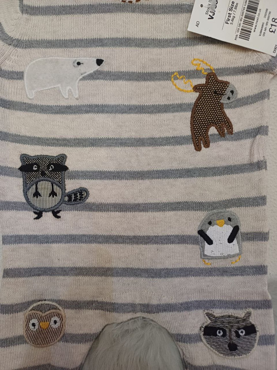 سرهمی نوزادی دخترانه استوک اورجینال