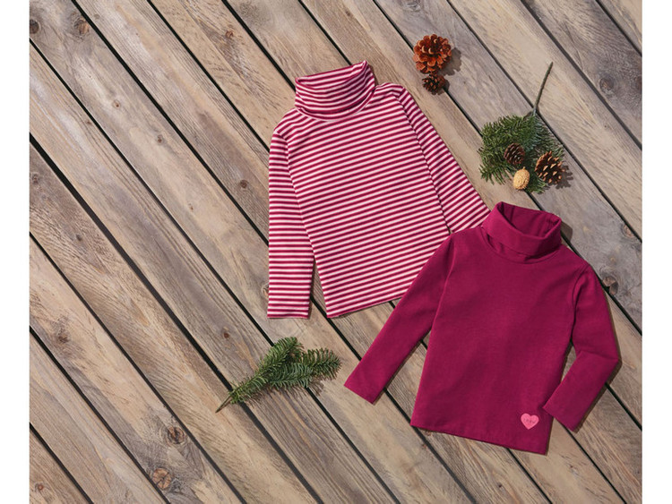 بلوز یقه اسکی دخترانه