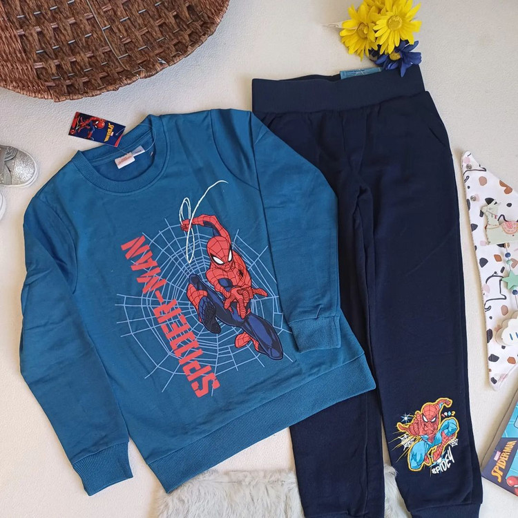 ست بلوز شلوار پسرانه طرح اسپایدرمن