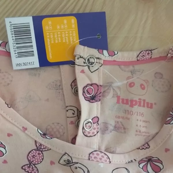 قیمت خرید رامپر دخترانه تمام نخ لوپیلو