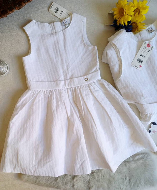 پیراهن دخترانه آستردار