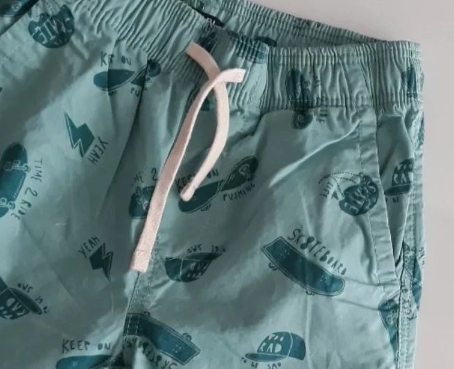 شلوارک بچه گانه کتانی شیک