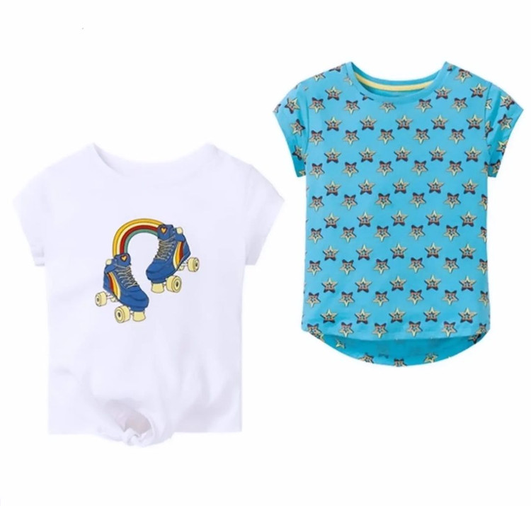 تیشرت دخترانه نخی