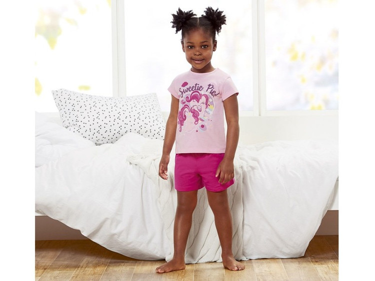 ست تیشرت و شلوارک دخترانه