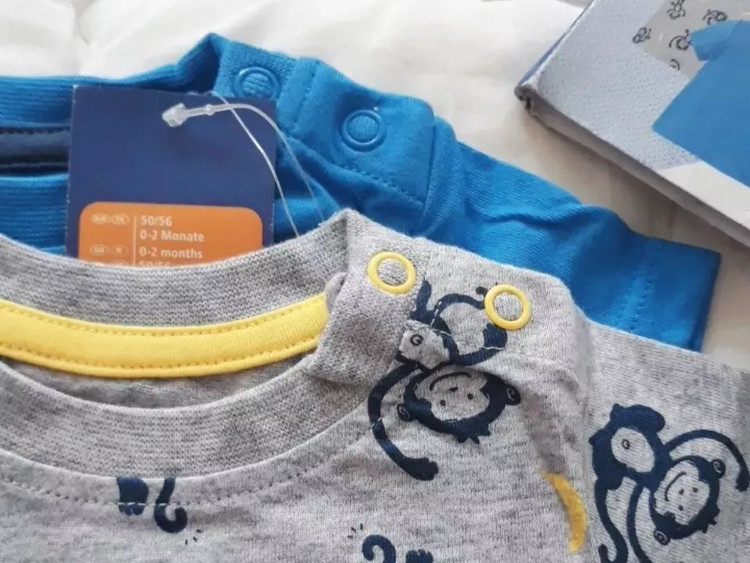 پک دو عددی تیشرت نوزادی شیک و مجلسی