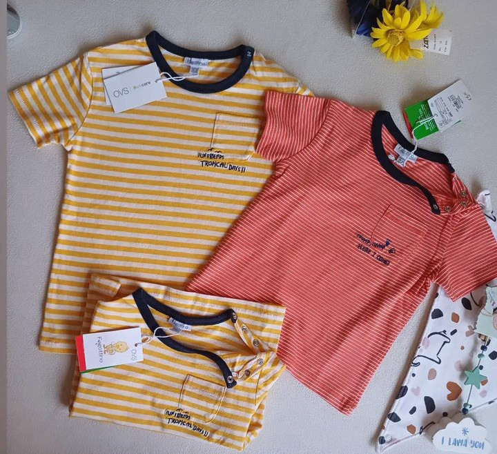 تیشرت نخی نوزادی