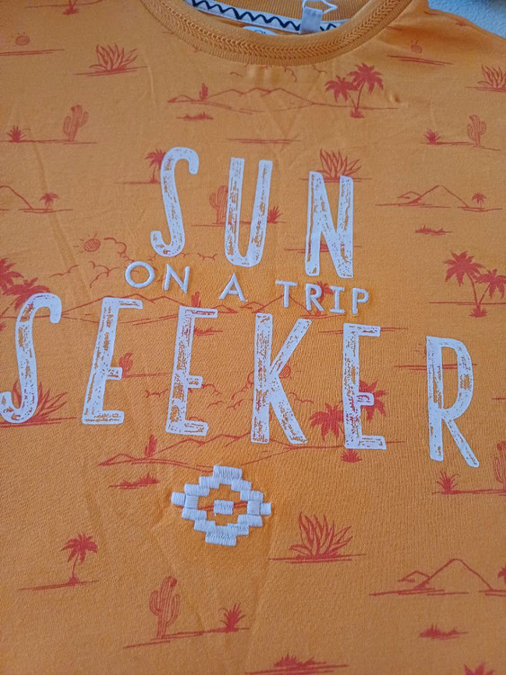 تیشرت پسرانه نخی تابستانی