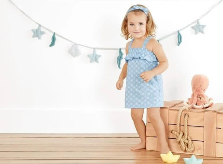 سارافون دخترانه شیک و مجلسی