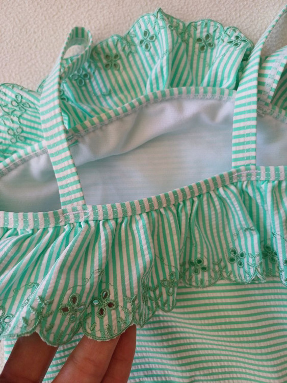 مایو یک تکه دخترانه شیک شنا