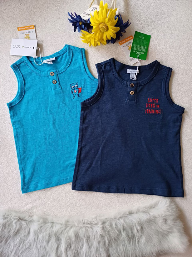 پیراهن آستین حلقهای بچهگانه