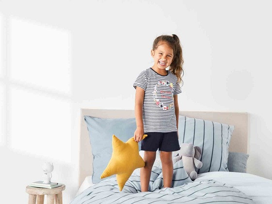 ست تیشرت و شلوارک دخترانه