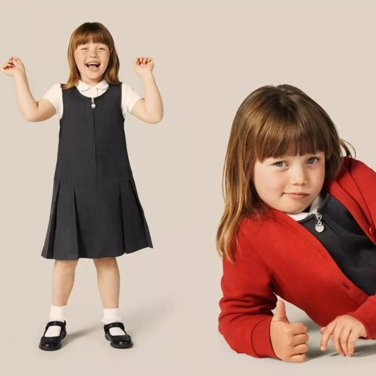 پیراهن کوتاه دخترانه برند اسمارت استارت